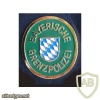 Germany Bavarian State Police - Border police pocket badge