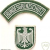 Germany Federal Border Police  patch, after 1976, type 1