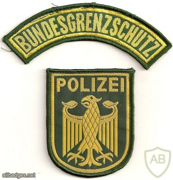 Germany Federal Border Police  patch, after 1976, type 2 img26799