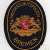 Germany Bremen State Police - Water Police patch, old img26794