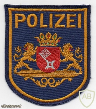 Germany Bremen State Police - Water Police patch img26793