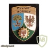 Germany Brandenburg State Police - police station Zossen pocket badge img26868
