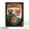 Germany Brandenburg State Police - police station Bernau pocket badge