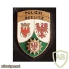 Germany Brandenburg State Police - police station Beelitz pocket badge