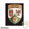 Germany Brandenburg State Police - police station Teltow pocket badge