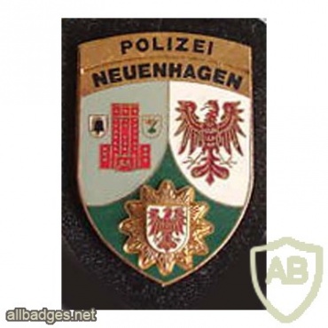 Germany Brandenburg State Police - police station Neuenhagen pocket badge img26859