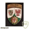 Germany Brandenburg State Police - police station Liebenwalde pocket badge