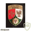 Germany Brandenburg State Police - police station Ziesar pocket badge