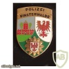 Germany Brandenburg State Police - police station Finsterwalde pocket badge