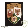 Germany Brandenburg State Police - police station Cottbus pocket badge