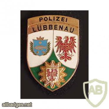 Germany Brandenburg State Police - police station Lübbenau pocket badge img26857