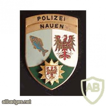 Germany Brandenburg State Police - police station Nauen pocket badge img26858