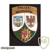Germany Brandenburg State Police - police station Neuruppin pocket badge
