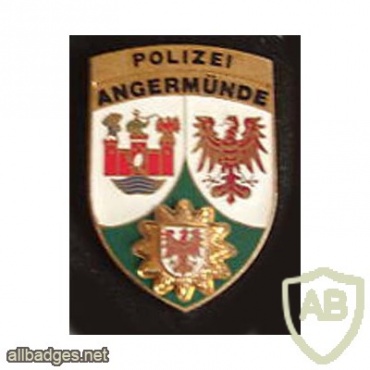 Germany Brandenburg State Police - police station Angermünde pocket badge img26844