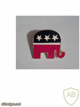 The Republican Elephant pin img26960