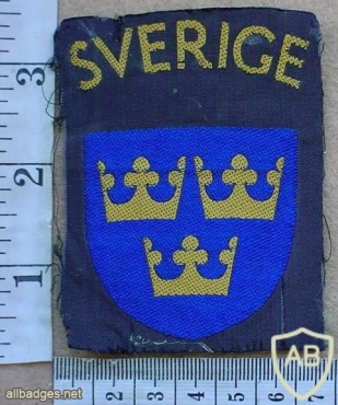 SWEDEN Army sleeve patch img26990