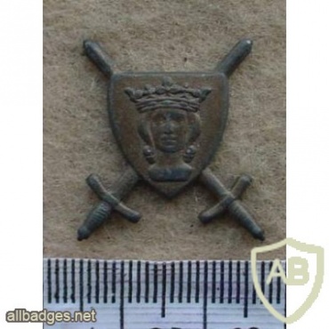 Swedish Army Stockholm HQ Company collar badge img27002