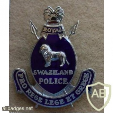 Royal Swaziland Police cap badge img27009