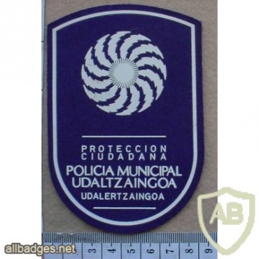 Civil Defence Municipal Police arm patch img27015