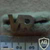 Rhodesian Air Force Volunteer Reserve collar badge, metal