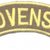 SLOVENIA Armed Forces National "Slovensko" shoulder title patch, embroidered img27087