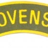 SLOVENIA Armed Forces National "Slovensko" shoulder title sticker, printed