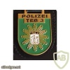 Germany Berlin State Police - technical area 3 pocket badge