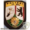 Germany Berlin State Police - operations battalion 24 pocket badge