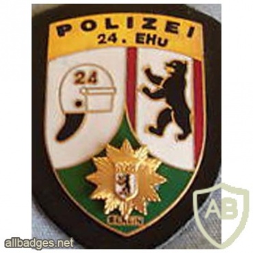 Germany Berlin State Police - operations battalion 24 pocket badge img27298