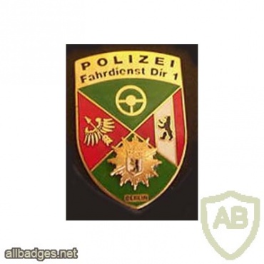 Germany Berlin State Police - directorate 1 pocket badge img27261