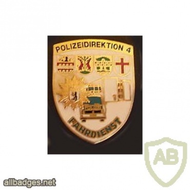 Germany Berlin State Police - directorate 4 pocket badge img27264