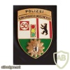 Germany Berlin State Police - traffic control center pocket badge
