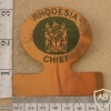 Rhodesia Internal Affairs Chief's breast badge