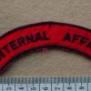 Rhodesian Internal Affairs shoulder title