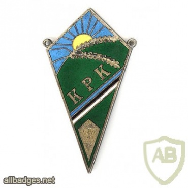 Old Estonian School Graduation Badge — KPK, XIX issue img27477
