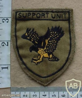 Rhodesian British South Africa Police Support Unit arm patch, 2nd pattern img27503