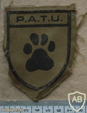 British South Africa Police Anti Terrorist Unit arm patch (PATU) img27501