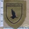 Rhodesian British South Africa Police Support Unit arm patch, 1st pattern