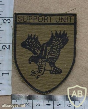 Rhodesian British South Africa Police Support Unit arm patch, 2nd pattern img27506