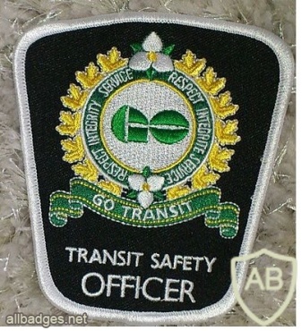 GO Transit Safety Enforcement Unit shoulder flash 1 img27470