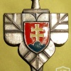 Slovak Republic Army military school graduate badge