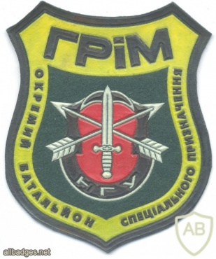 UKRAINE National Guard 23rd Independent Special Forces Battalion "Thunder" sleeve patch img27722