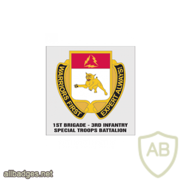 1st Brigade 3rd Infantry Division Special Troop Battalion img28085