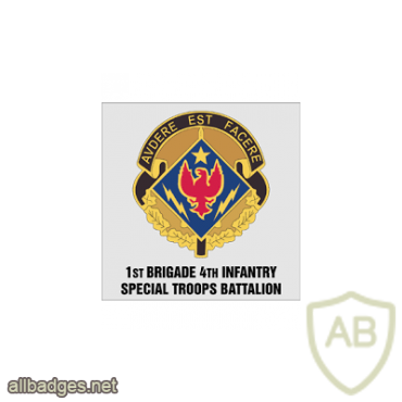 1st Brigade, 4th Infantry Division Special Troops Battalion img28161