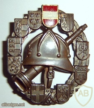 Austria Fire brigade brevet badge, Bronze img28375