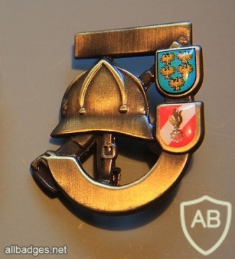 Austria Young Fire brigade brevet badge, Bronze img28367