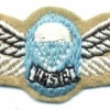 SOUTH AFRICA Parachute Instructor wings, Static line, 1970s, type 1, cloth