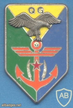 GABON Army Command HDQ pocket badge img29532