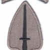 US Army Special Operations Command (Airborne) patch, gray img29619