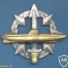 FRANCE Navy Senior Submarine qualification badge